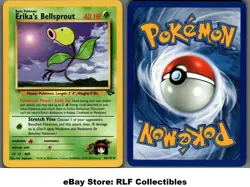 2000 Pokemon, Gym Challenge, #38/132 Erika's Bellsprout, Uncommon - Image 1