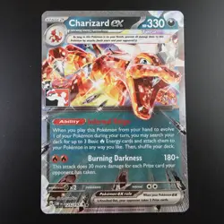 Charizard EX 125/197 Play! Prize Pack Holo Pokemon Card - Image 1