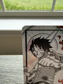 ST30-001 Luffy & Ace (Parallel) ENGLISH One Piece TCG ⭐PSA 10 WORTHY⭐ - Image 2