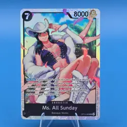 Ms. All Sunday - OP14-084 - SR - The Azure Sea's Seven - One Piece - Image 1