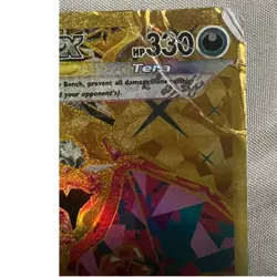 Pokemon Charizard ex 228/197 Obsidian Flames Hyper Rare Gold Tera Darkness Card - Image 3
