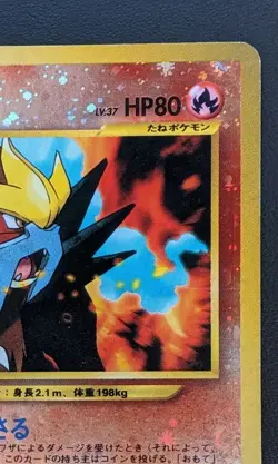 Entei LV.37 No.244 Pokemon TCG Nintendo Trading Card Game Japanese - Image 3