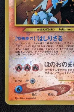 Entei LV.37 No.244 Pokemon TCG Nintendo Trading Card Game Japanese - Image 4