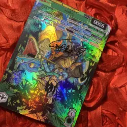 Vegeta + Bulma Dragon Ball Z Super Heroes ACG Waifu Anime Goddess Holo Card Dino - Image 4