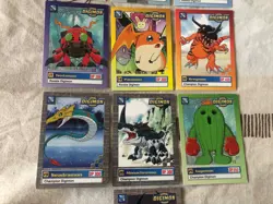 Digimon Animated Series Trading Cards 1999 - 13 Cards Bundle - Image 3