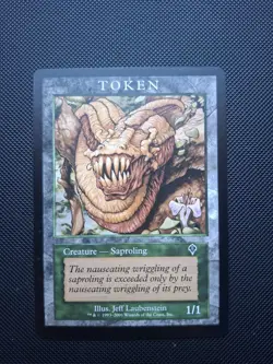 MTG Saproling Token Player Reward Promos Nm - Image 1