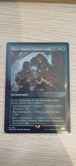 Black Market Connections | Foil Etched | MTG | ACR | Near Mint | English EN - Image 1