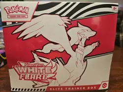 Pokemon TCG: Scarlet & Violet - WHITE FLARE Elite Trainer Box FACTORY SEALED ETB - Image 1