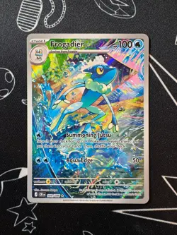 Frogadier 089/086 Pokemon TCG Chaos Rising Illustration Rare English - Image 1