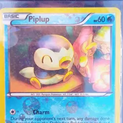 Pokemon Piplup RC6/RC25 Legendary Treasures Radiant Collection Reverse Holo EN - Image 2