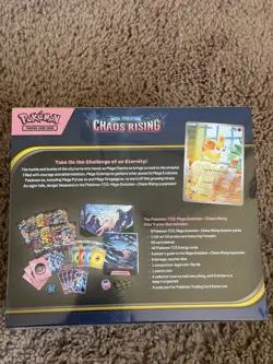 Pokemon Chaos Rising Elite Trainer Box Factory Sealed ETB (Small Plastic Damage) - Image 4