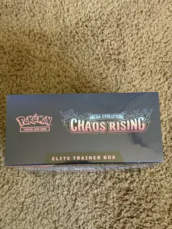 Pokemon Chaos Rising Elite Trainer Box Factory Sealed ETB (Small Plastic Damage) - Image 5
