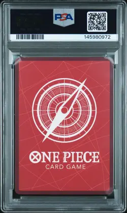 2023 ONE PIECE JAPANESE PROMOS 8 PACKS BATTLE-ERRATA #P MONKEY D. LUFFY PSA 9 - Image 2