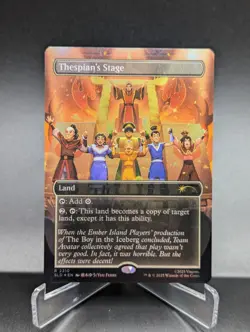 Magic Secret Lair Thespian's Stage Avatar: The Last Airbender Foil 2310 NM Card - Image 1