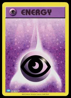 Basic Psychic Energy 034/034 Trading Card Game Classic Holo - Image 1