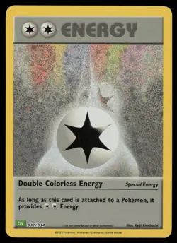 Double Colorless Energy (CLV) Holo Trading Card Game Classic 032/034 NM Pokemon - Image 1