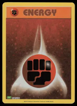Basic Fighting Energy Holo Trading Card Game Classic 034/034 NM Pokemon - Image 1