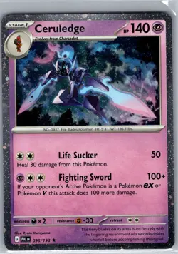 Ceruledge - (Cosmos Holo) 098/193 Holo - Pokemon Card - NM - Image 1