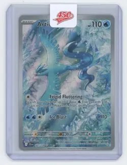 2025 Scarlet & Violet Journey Together Articuno Illustration Rare #161/159 - Image 1