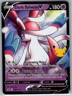 Dark Sylveon V - SWSH134 SWSH: Sword & Shield Promo Cards - Pokemon Card - NM - Image 1