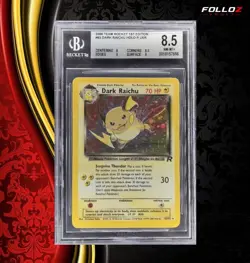 CARTA POKEMON DARK RAICHU 83/82 BGS 8.5 GRADATA TCG CARD BECKETT ENG - Image 1