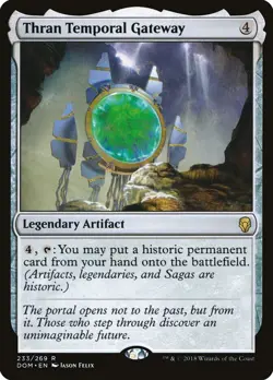 Thran Temporal Gateway [Dominaria] Magic MTG artifact cny - Image 1
