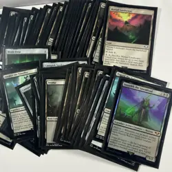 MTG Warhammer 40k Necron Dynasties Commander Deck with Sleeves and Deck Box - Image 2