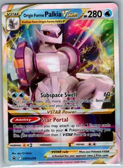 Origin Forme Palkia VSTAR SWSH254 SWSH: Sword & Shield Promo - Pokemon Card - NM - Image 1