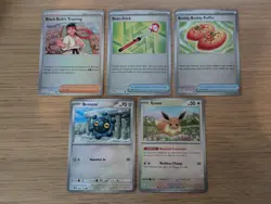 Pokemon TCG Prismatic Evolutions Pokeball Holo Lot (Eevee, Bronzor, etc) - Image 1