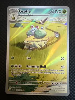 Pokemon TCG Grotle 164/162 Temporal Forces Holo Illustration Rare - Image 1