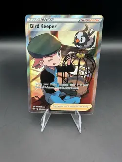 Bird Keeper 066/072 Shining Fates Holo Ultra Rare NM Pokemon TCG - Image 1