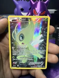 Celebi Full Art Holo XY111 Black Star Promo Pokemon XY Generations - Image 1