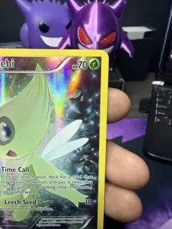 Celebi Full Art Holo XY111 Black Star Promo Pokemon XY Generations - Image 2