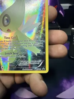 Celebi Full Art Holo XY111 Black Star Promo Pokemon XY Generations - Image 3