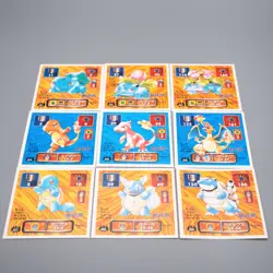Pokemon AMADA Sticker Seal Venusaur Blastoise Charizard 1996 NM-EX Japanese r790 - Image 3