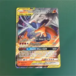 The Pokemon Company Reshiram & Charizard GX 20/214 TAG TEAM Holo English - Image 1