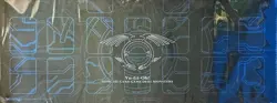 Yu-Gi-Oh! Dragon Emblem Mark of the Dragon Official Playmat Rubber Konami - Image 1