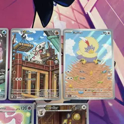 Pokemon TCG | Black Bolt & White Flare English Illustration Rare X5 Card Bundle - Image 3