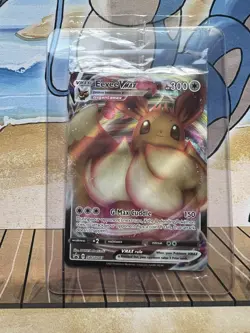 Pokemon Card Eevee VMAX SWSH087 Black Star Promo Sealed - Image 4