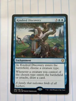 MTG Kindred Discovery (81/1080) Commander Legends Battle for Baldur's Gate NM - Image 1