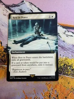 Rest in Peace - Extended Art ACR NM MTG - Image 4