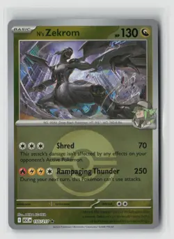 N's Zekrom #155/217 Me Ascended Heroes Poke Ball Reverse Holo Pokemon TCG NM - Image 1