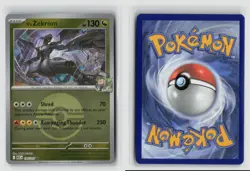 N's Zekrom #155/217 Me Ascended Heroes Poke Ball Reverse Holo Pokemon TCG NM - Image 3
