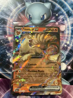 Carte Pokemon FEUNARD 038/165 EX Ultra Rare EV3.5 MEW 151 FR NEUF - Image 1
