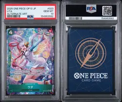 One Piece PSA 10 Uta SR Alt Art 2025 OP13-023 OP13 Japanese - Image 3