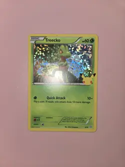 Treecko NM- Pokemon TCG McDonalds 25th Anniversary 3/25 Holo Promo - Image 1