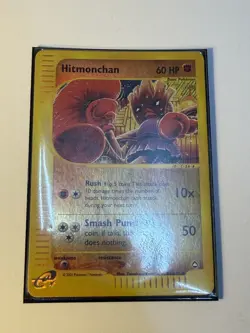 Pokemon Card - Hitmonchan Aquapolis 81/147 Reverse Holo - E Reader Wotc RARE ! - Image 5