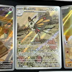 Nintendo Pokemon TCG Holo IR 5-Card Lot Espurr+Foongus+ more - Image 3