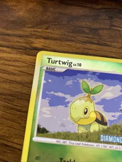 Pokemon TCG Turtwig Diamond Pearl Reverse Holo Card 103/130 Nm/M Condition - Image 4