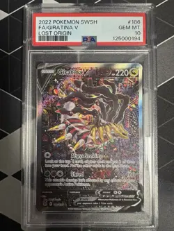 Pokemon Giratina V Alt Art Lost Origin PSA 10 - Image 1